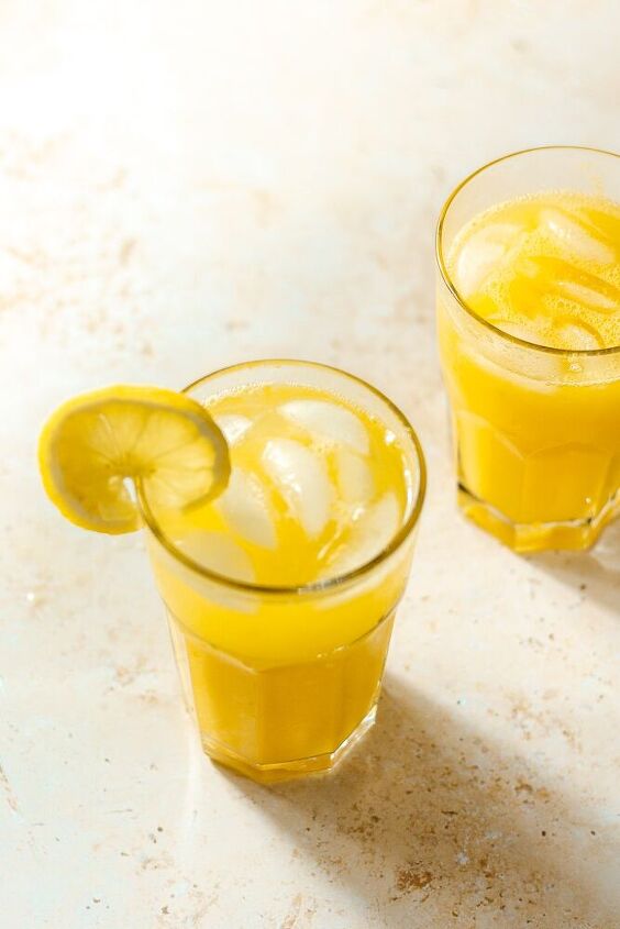 mango lemonade mocktail