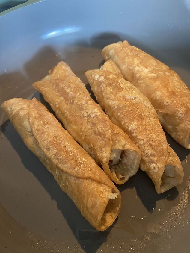 potato and cheese flautas taquitos