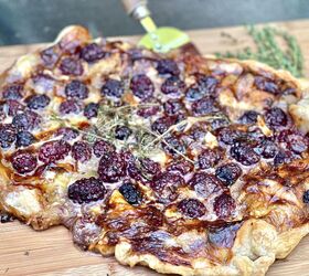 Brie and Blackberry Galette