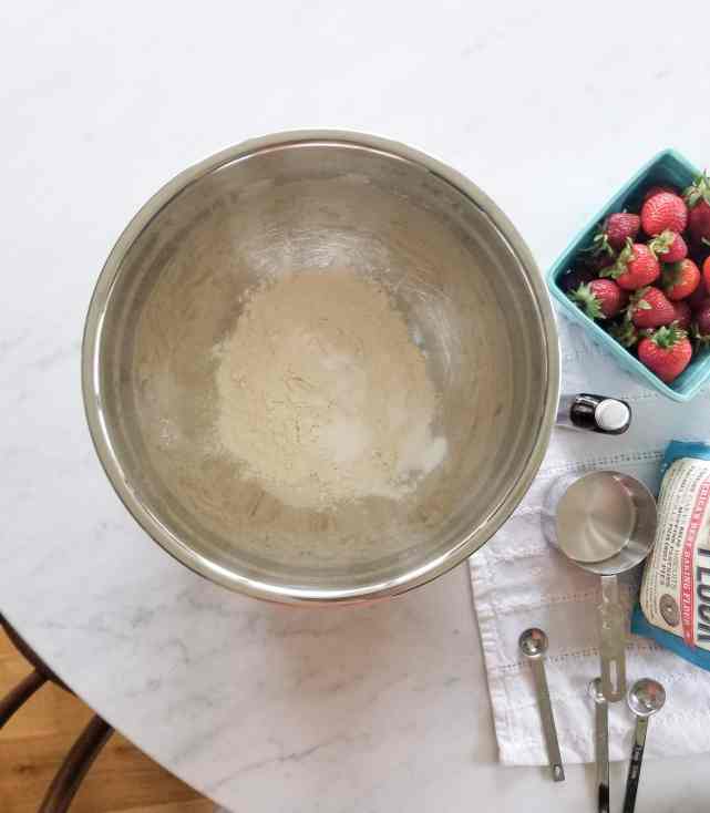 strawberry cupcakes from scratch almost