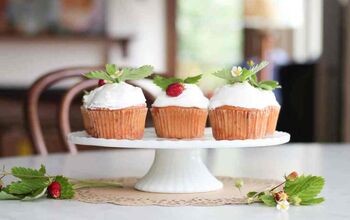 Strawberry Cupcakes From Scratch…Almost