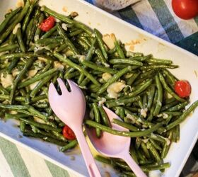s 12 ways to serve greens to kids, Cheesy Roasted Green Beans