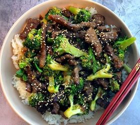 s 12 ways to serve greens to kids, Sticky Beef Broccoli Rice