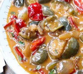 thai eggplant curry and all about thai eggplants
