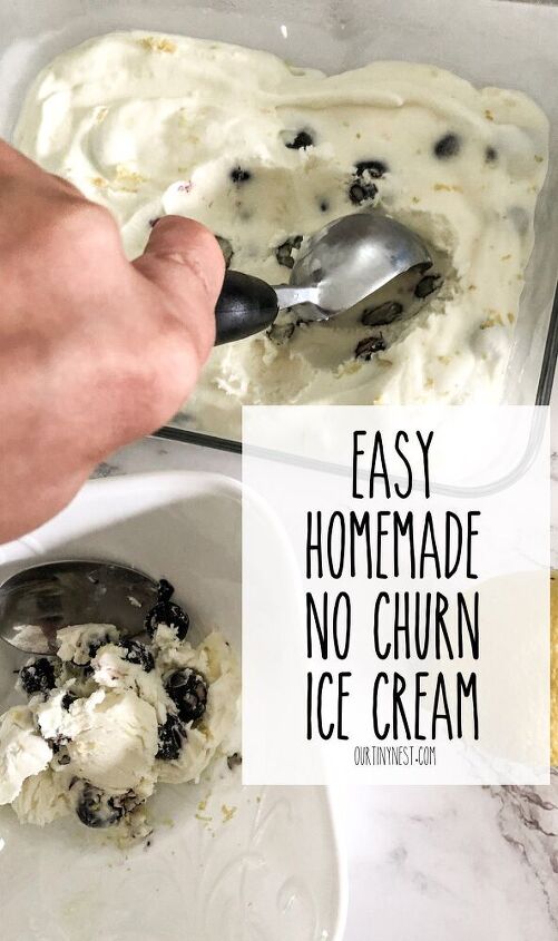 easy homemade no churn ice cream