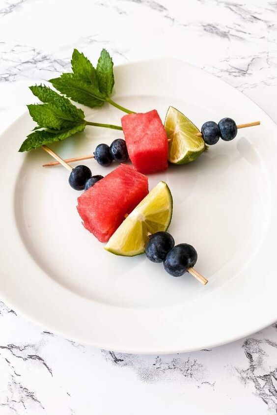 the best watermelon blueberry mojito recipe no added sugar