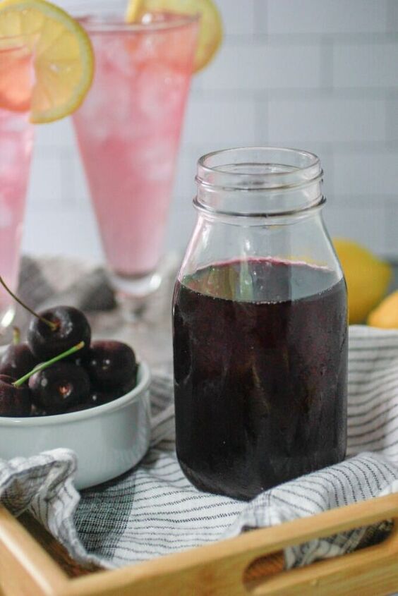 cherry simple syrup