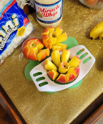 four ingredient apple fruit salad