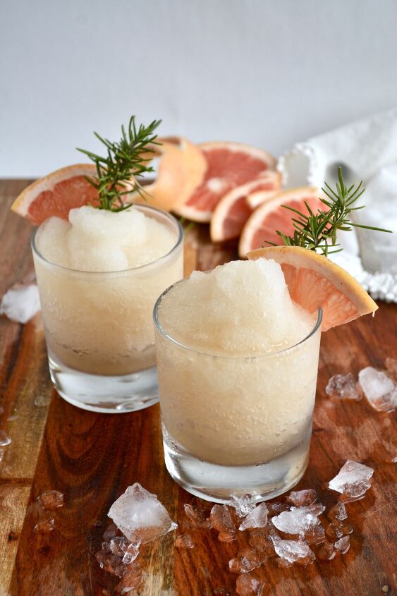 s 13 easy cocktail recipes for a relaxing summer, Grapefruit Ginger Bourbon Slush