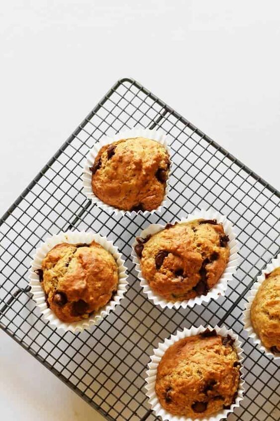moist banana muffins with chocolate chips recipe