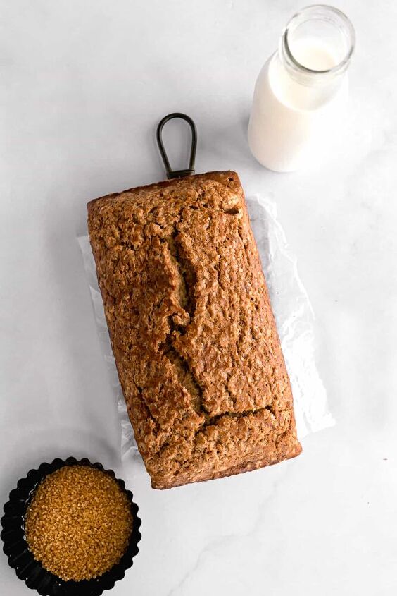 one bowl classic buttermilk banana bread, Bake and allow to cool on a wire rack completely