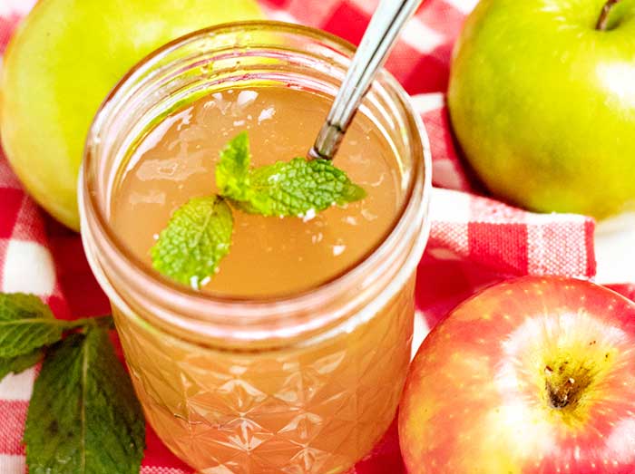 low sugar apple jelly recipe