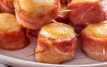 Bacon-Wrapped Scallops Appetizer