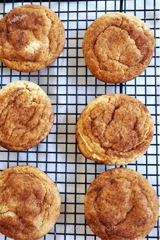 chewy cookie butter snickerdoodles