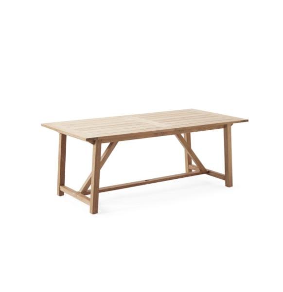 the best summer salad ever, Crosby Expandable dining Table