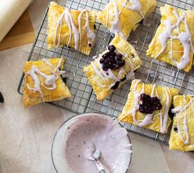 Huckleberry Puff Pastry "Toaster Strudels"