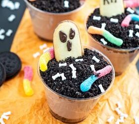 10 ghoulishly good main courses and desserts to haunt your taste buds, Halloween Dirt Pudding Dessert
