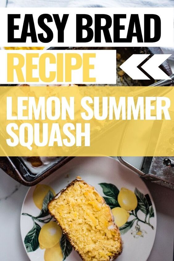 lemon summer squash bread