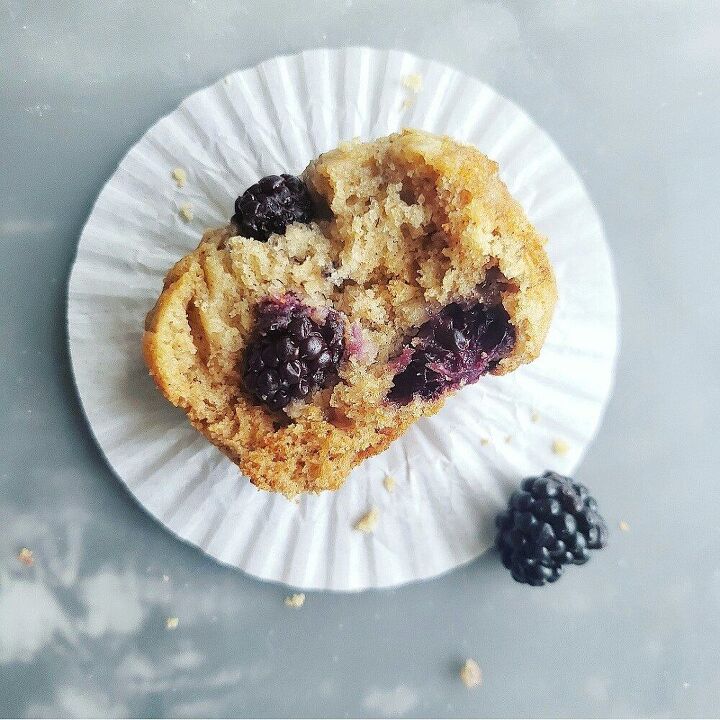 blackberry muffins