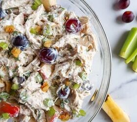 s 10 delicious mayo free chicken salads, Greek Yogurt Chicken Salad