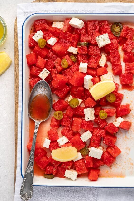 spicy watermelon salad easy summer salads