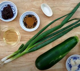 hobak kimchi korean spicy fermented zucchini