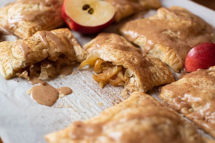 decadent apple spice pastries with brown butter glaze