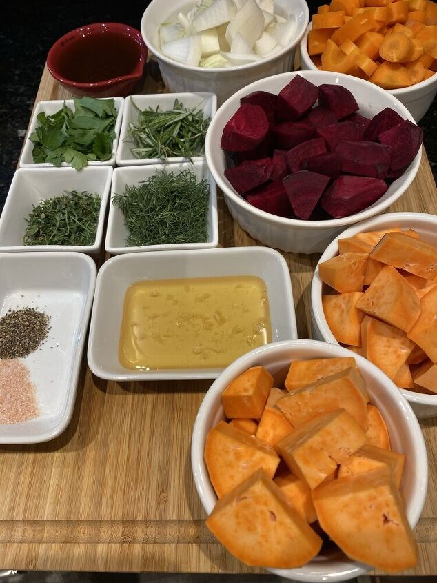 honey roasted beets carrots and sweet potato recipe