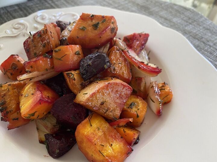 honey roasted beets carrots and sweet potato recipe