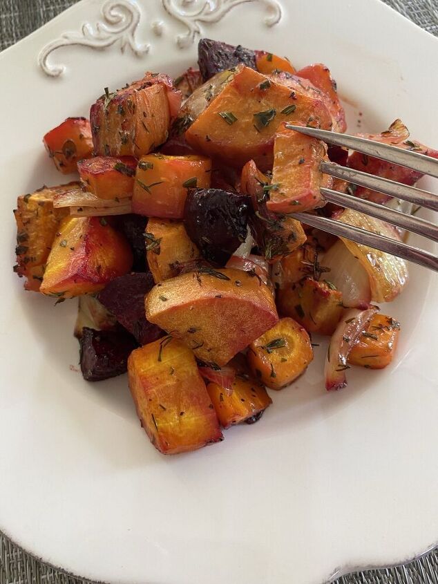 honey roasted beets carrots and sweet potato recipe