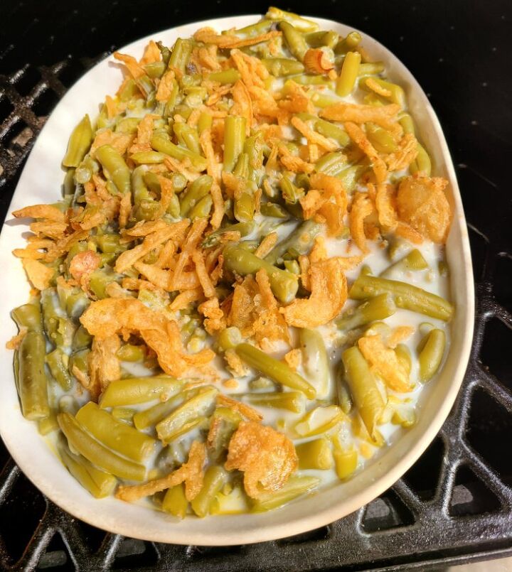 smoked green bean casserole recipe