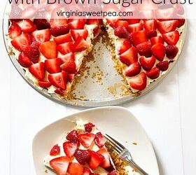 Strawberry Tart With Brown Sugar Crust