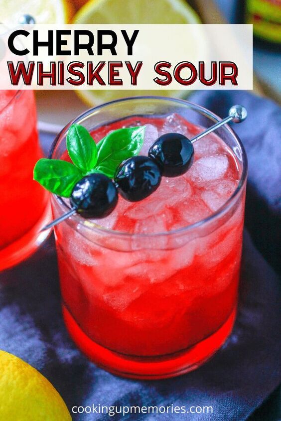 cherry whiskey sour
