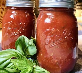 Homemade Tomato Spaghetti Sauce & How To Can Preserve It