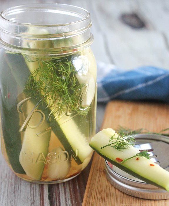 zucchini refrigertor pickles