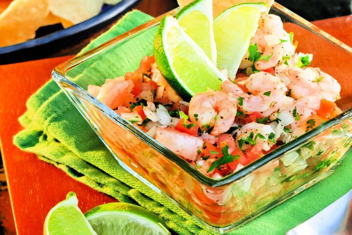 s 12 seafood dishes to enjoy on summer vacation, MEXICAN SHRIMP CEVICHE