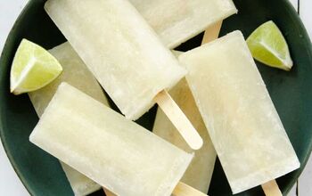 Low-Sugar Lime Popsicles