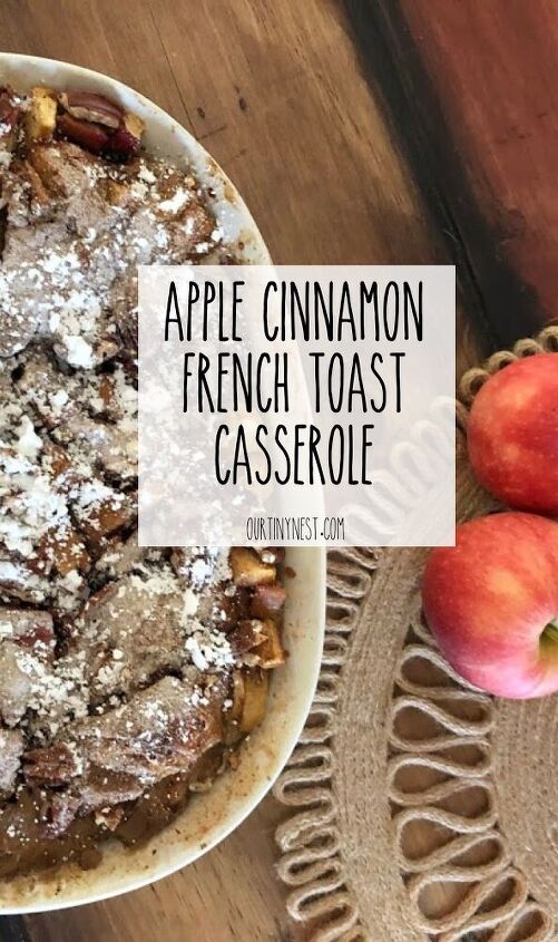 apple cinnamon french toast casserole