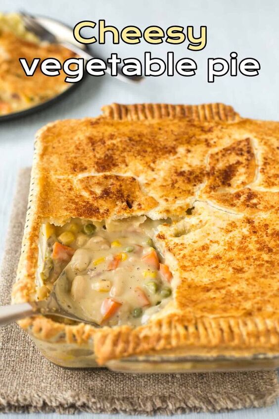 cheesy vegetable pie