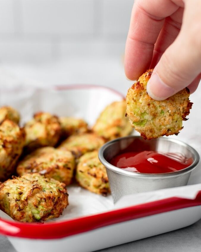 air fryer zucchini tots