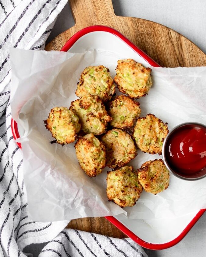 air fryer zucchini tots
