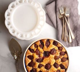 Fresh Plum Cake with Nuts | The Mediterranean Dish