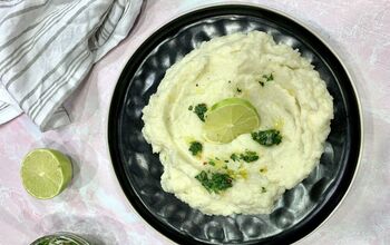 Creamy Cocunut Lime Cauliflower Mash