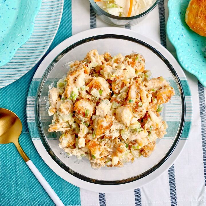 fried chicken salad sliders