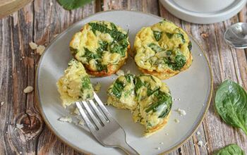 Spinach and Feta Egg Cups {EASY!}