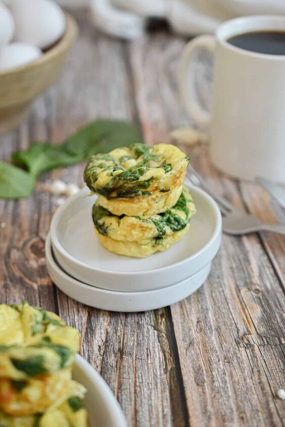 spinach and feta egg cups easy