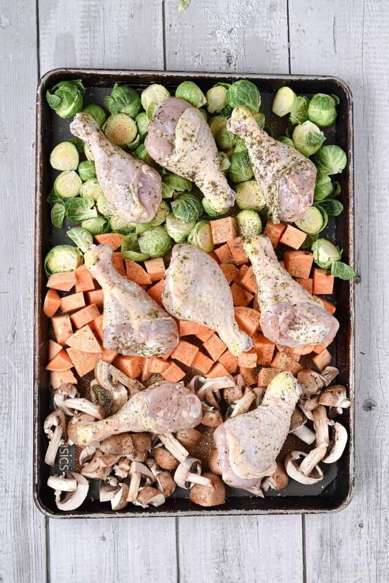 Chicken Drumstick Sheet Pan Dinner Foodtalk