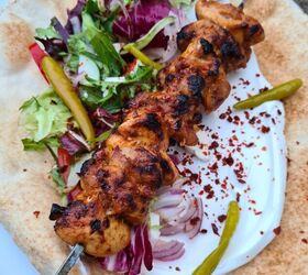 chili honey and lime chicken kebabs