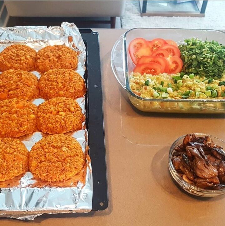 the best sweet potato and chickpeas burger patties