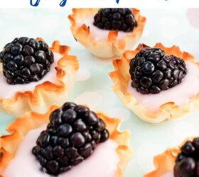 Blackberry Yogurt Tarts Recipe